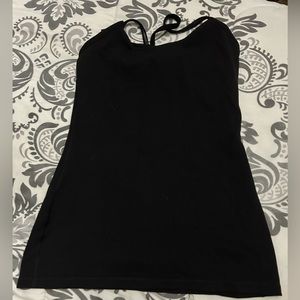 Black power Y tank top